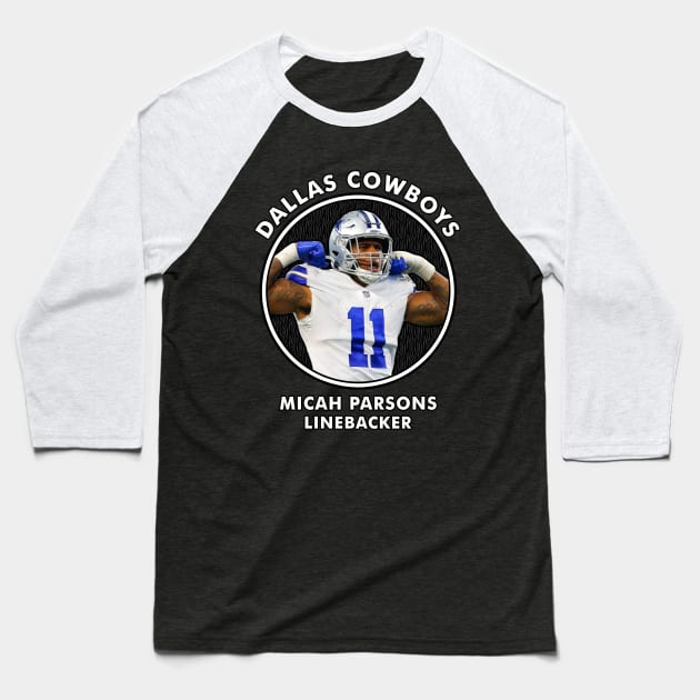 MICAH PARSONS - LB - DALLAS COWBOYS Baseball T-Shirt by Mudahan Muncul 2022